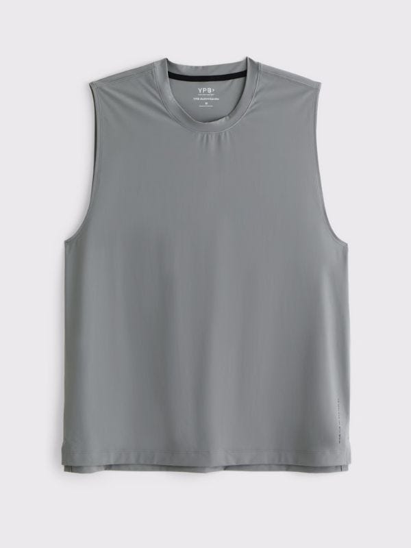 grey workout tank