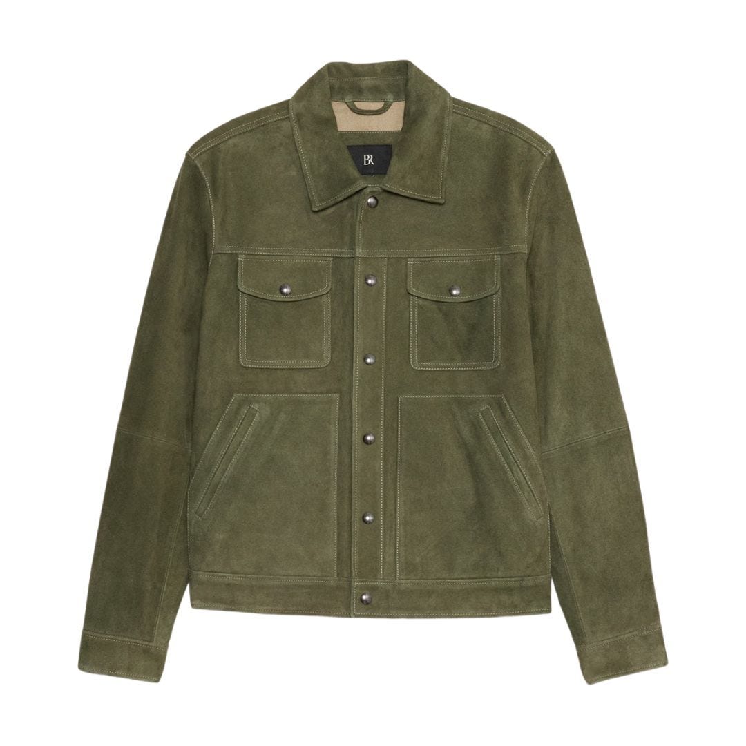 Suede Trucker Jacket