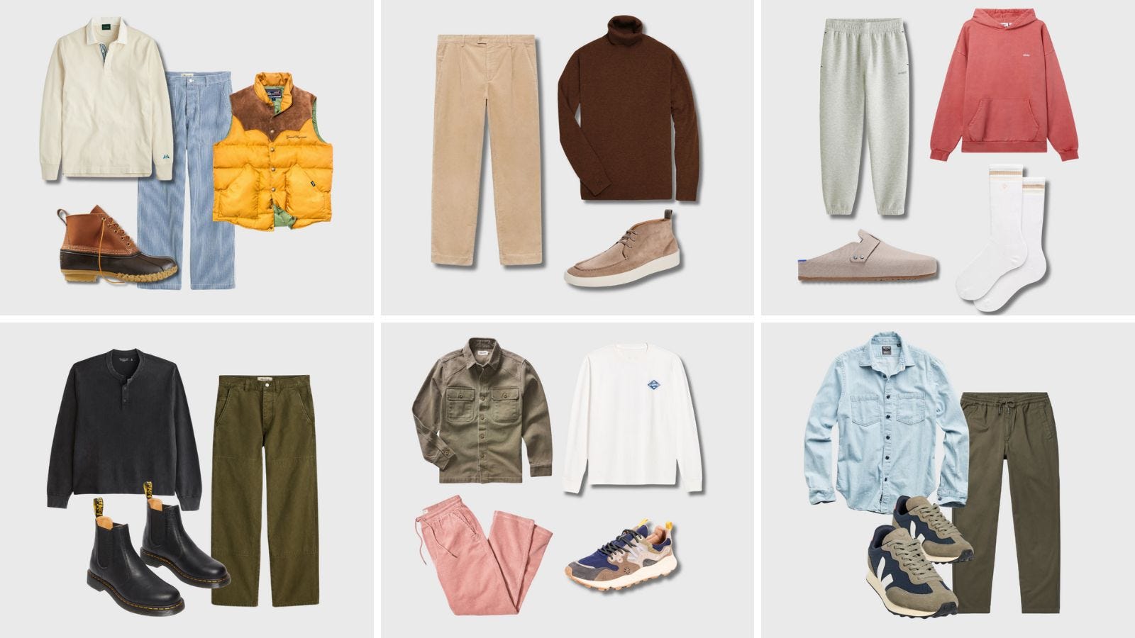 early spring outfits for men