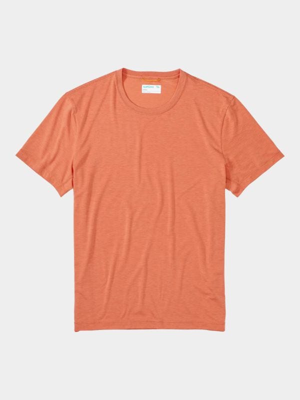 orange performance t-shirt