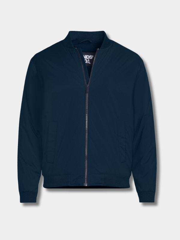 men's navy bomber jacket