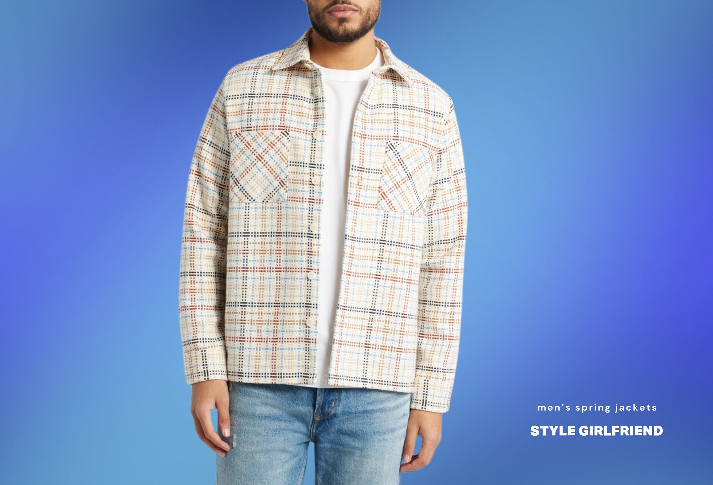 wax london checked overshirt