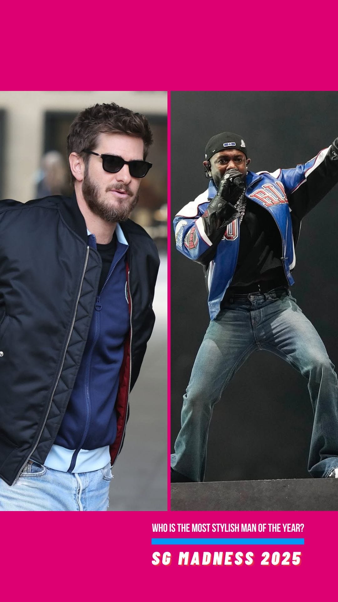 andrew garfield, kendrick lamar