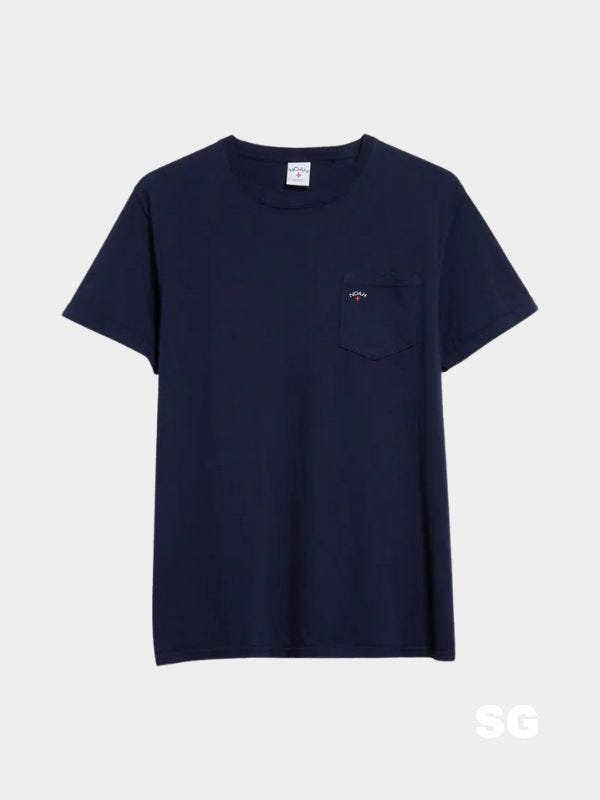 navy pocket t-shirt