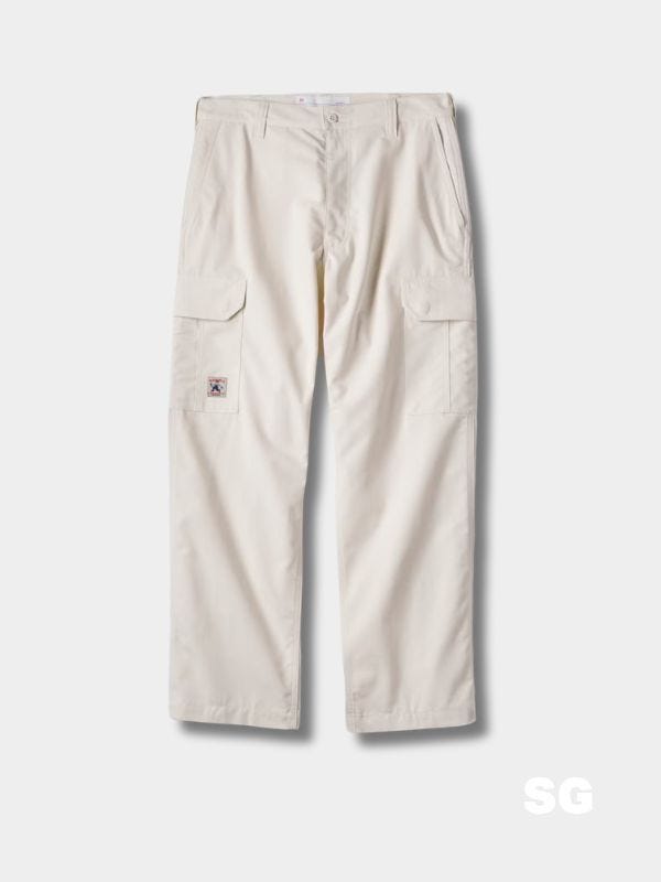 ripstop cargo pants in bone