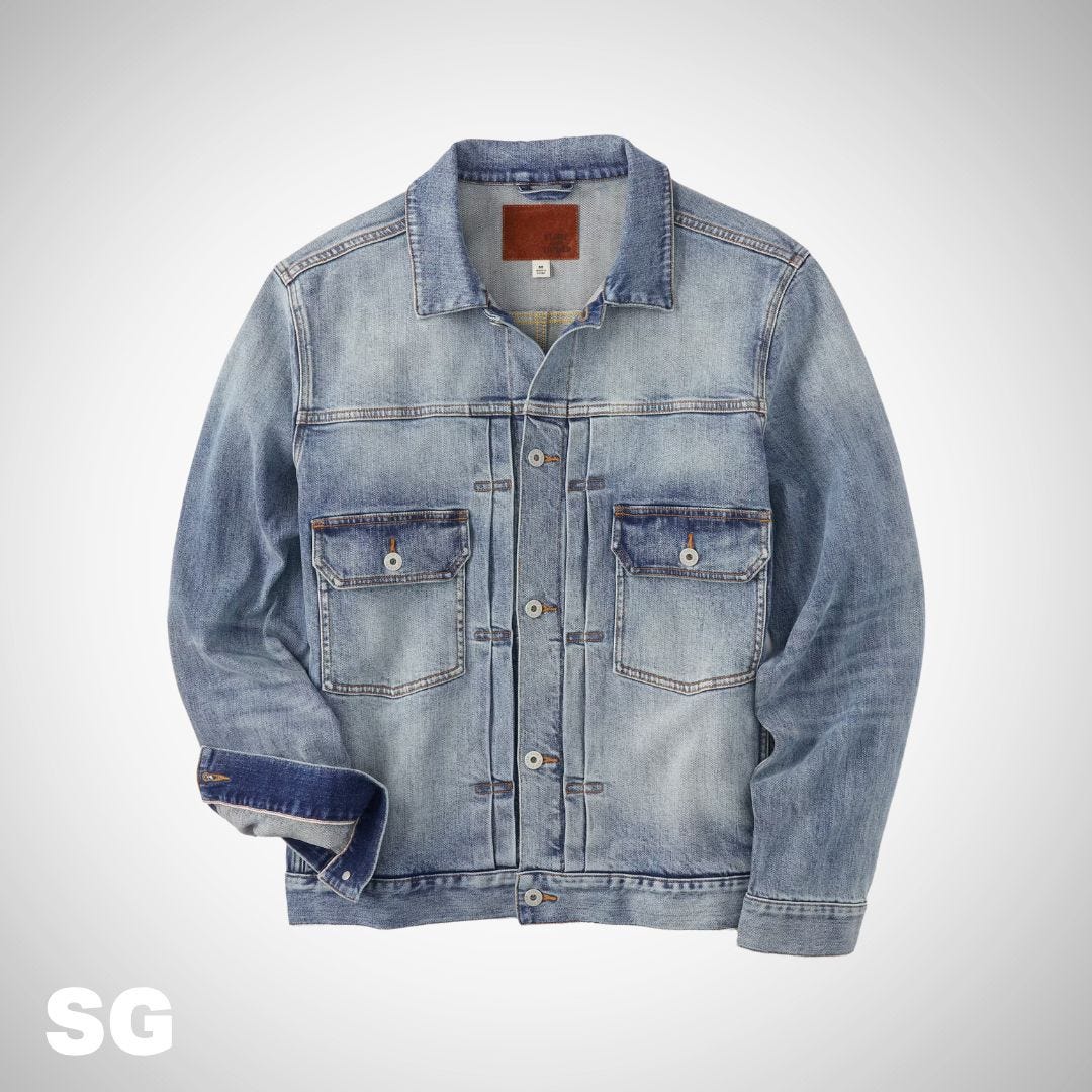 jaqueta jeans masculina