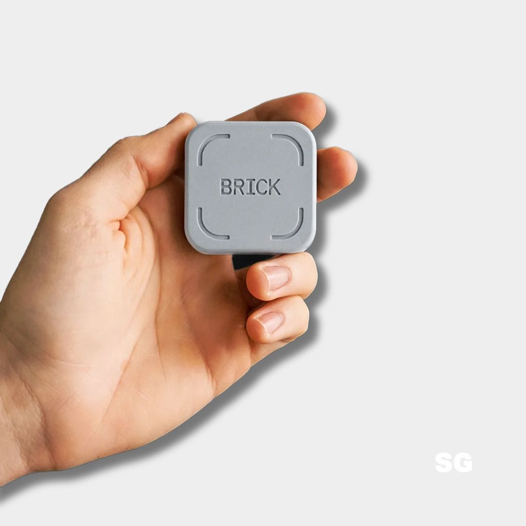 brick device, included in a roundup of gifts for guys for graduation