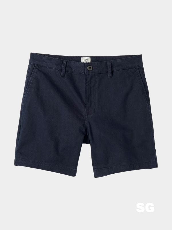 navy chino shorts
