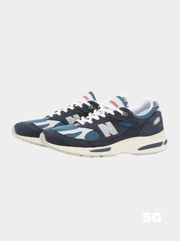 blue new balance sneakers