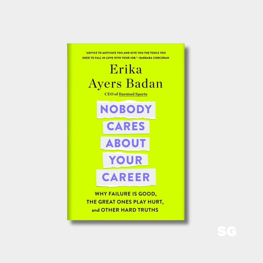 nobody cares about your career book