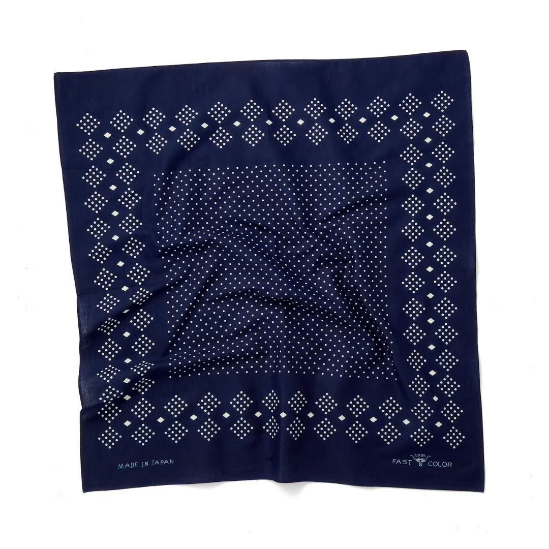 blue bandana