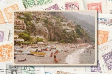 vintage postcard