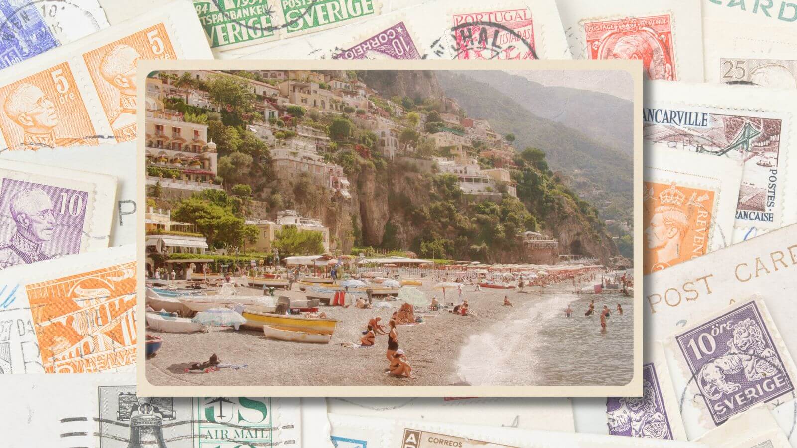 vintage postcard