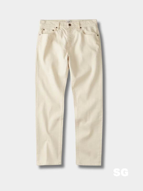 white jeans
