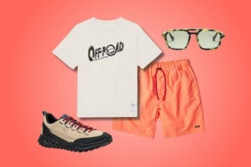 outfit in a roundup of men's summer fashion