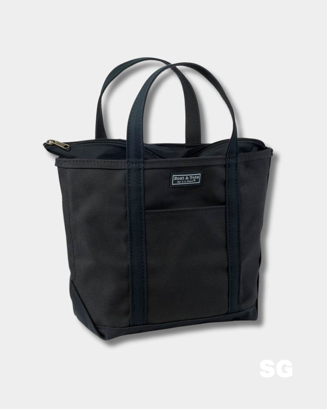 black canvas bag