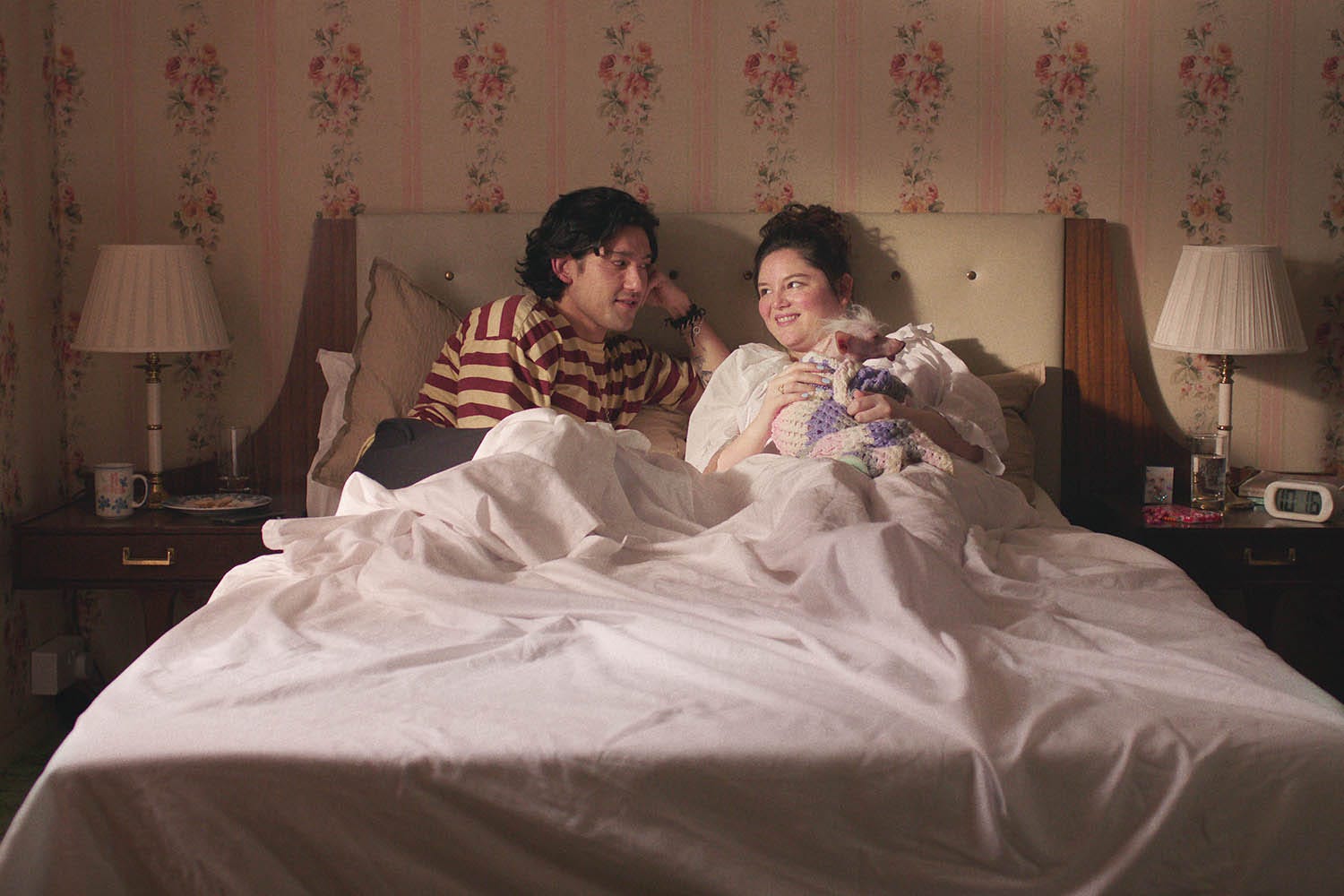 Will Sharpe and Meg Stalter in Netflix's Too Much